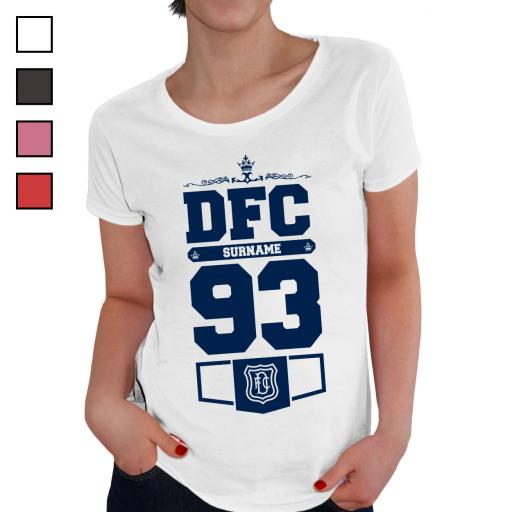 Dundee FC Ladies Club T-Shirt