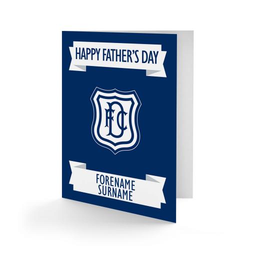 Dundee FC Crest Father's Day Card