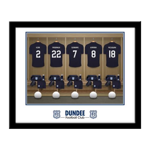 Dundee FC Dressing Room Framed Print
