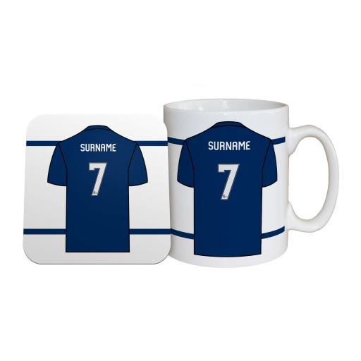 Dundee FC Shirt Mug & Coaster Set