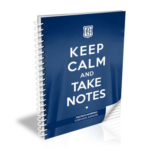 Dundee FC Keep Calm Notebook