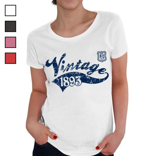 Dundee FC Ladies Vintage T-Shirt